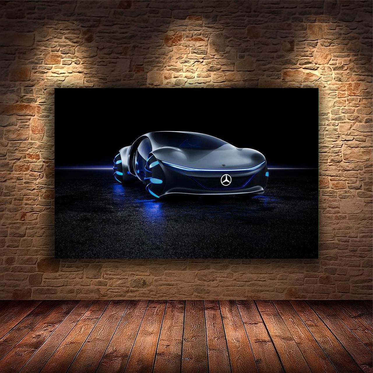 Картина на холсте Спортивный автомобиль 30x40 см (M154)