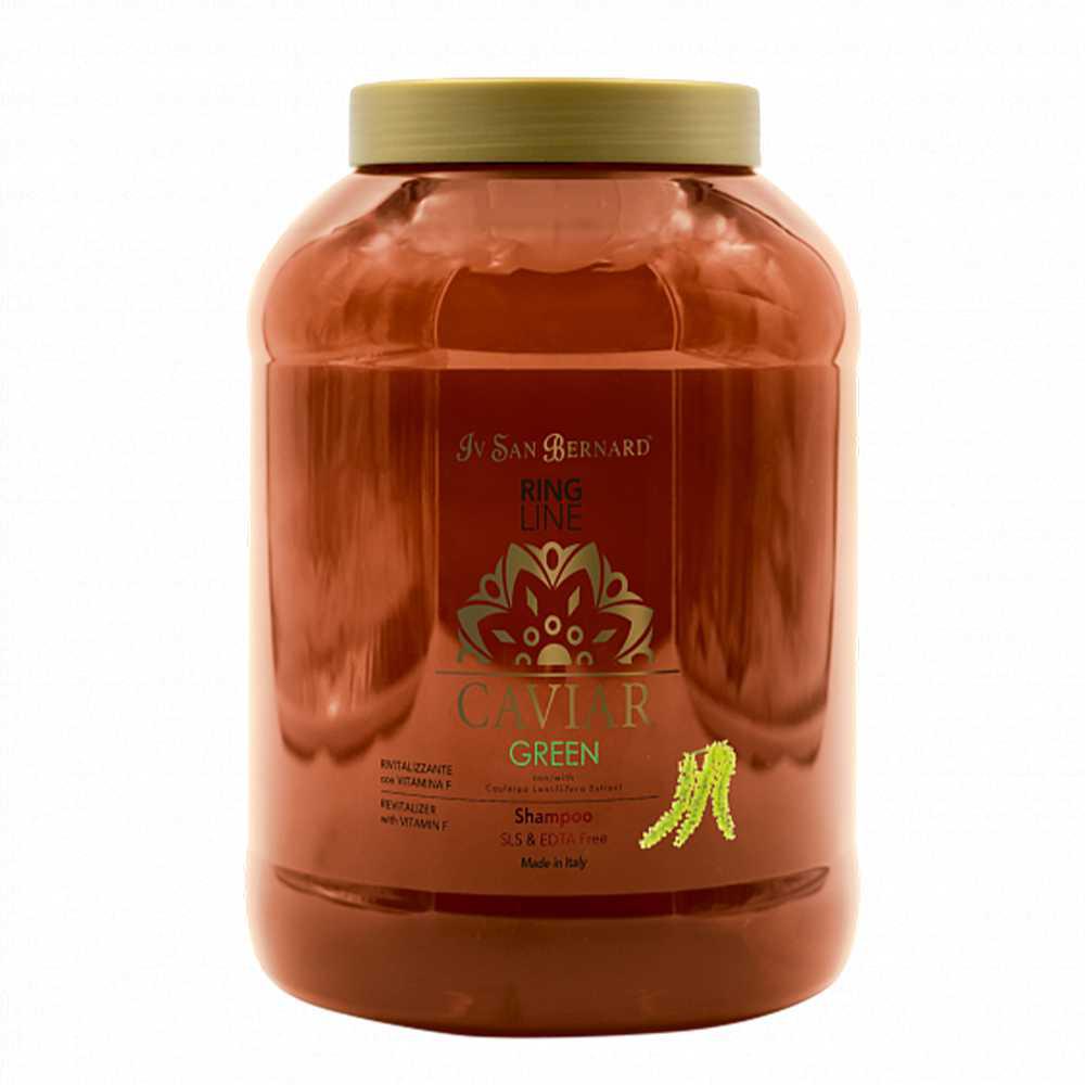 Шампунь ревитлизующий Икорный без лаурилсульфата натрия Iv San Bernard CAVIAR GREEN Shampo 3 л