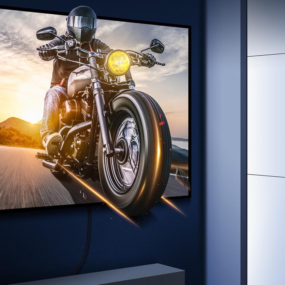 Кабель HDMI 2.1 8K BASEUS High Definition Series HDMI на HDMI Adapter Cable 1 м 8K HDMI2.1 Black - фото 9