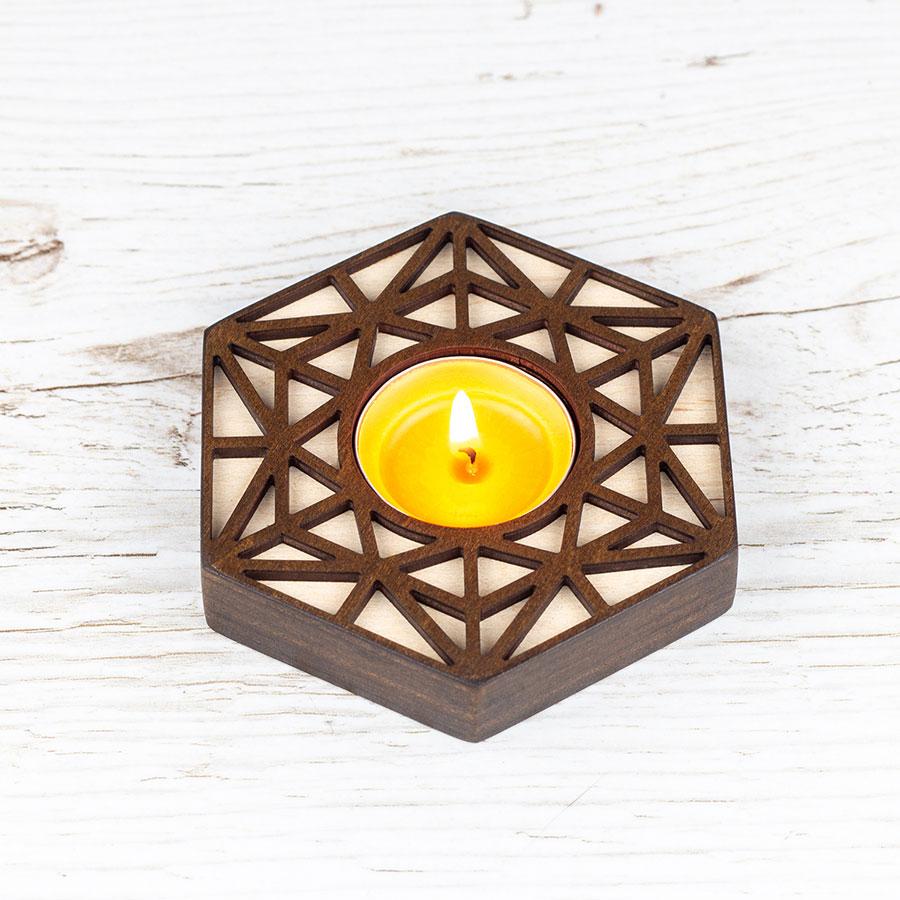 Підсвічник Vanza Fachwerk дерев'яний (1508111536) - фото 8 Підсвічник Vanza Fachwerk дерев'яний (1508111536) - фото 8