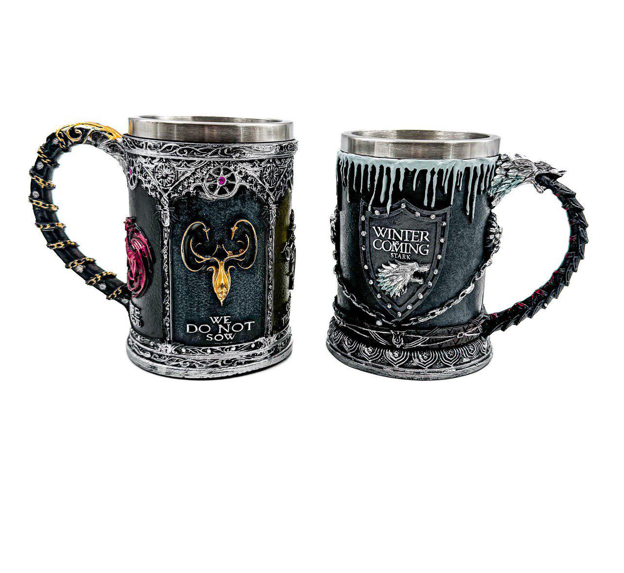 Чашки подарочные Game of Thrones 500 мл 2 шт. (1880)