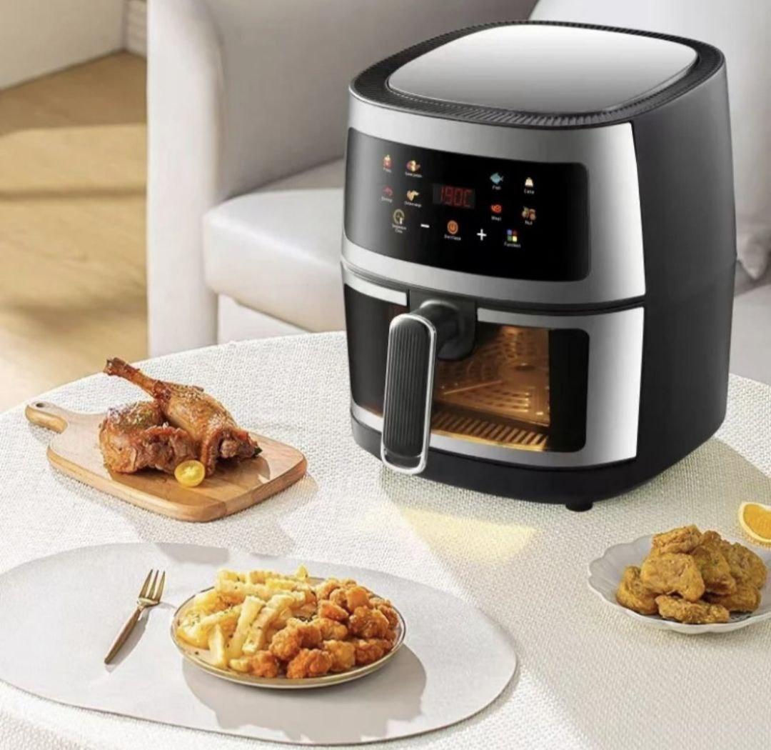 Аерогриль Henschll HS-012 з чашою 8 л 3200 Вт (HS-012) - фото 7 Аерогриль Henschll HS-012 з чашою 8 л 3200 Вт (HS-012) - фото 7