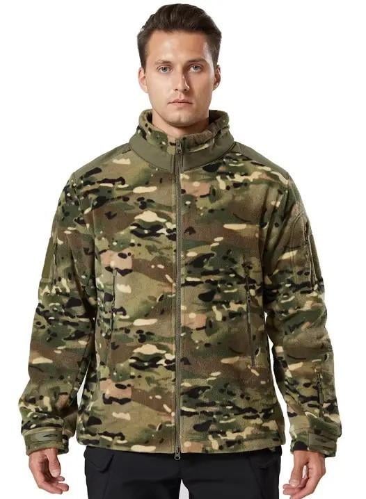 Куртка флисовая для осени и зимы Solve Woodland S (KT6000606)