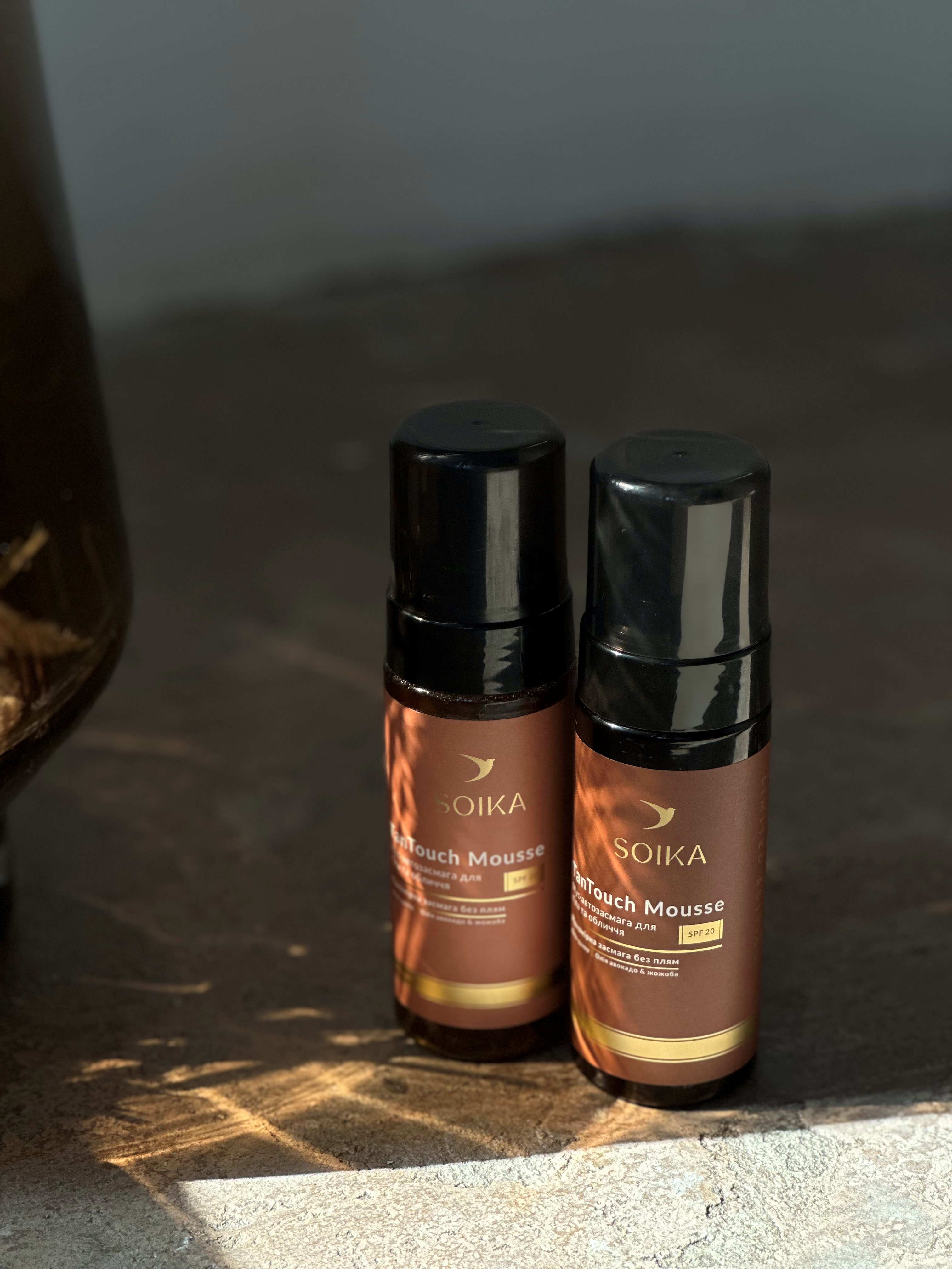 Мус-автозасмага Soika для обличчя та тіла SPF 20 Dark 150 мл (4820238720923) - фото 3 Мус-автозасмага Soika для обличчя та тіла SPF 20 Dark 150 мл (4820238720923) - фото 3