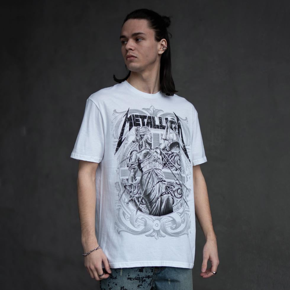 Футболка унісекс Metallica And Justice For All wht XL Білий (00000001562)