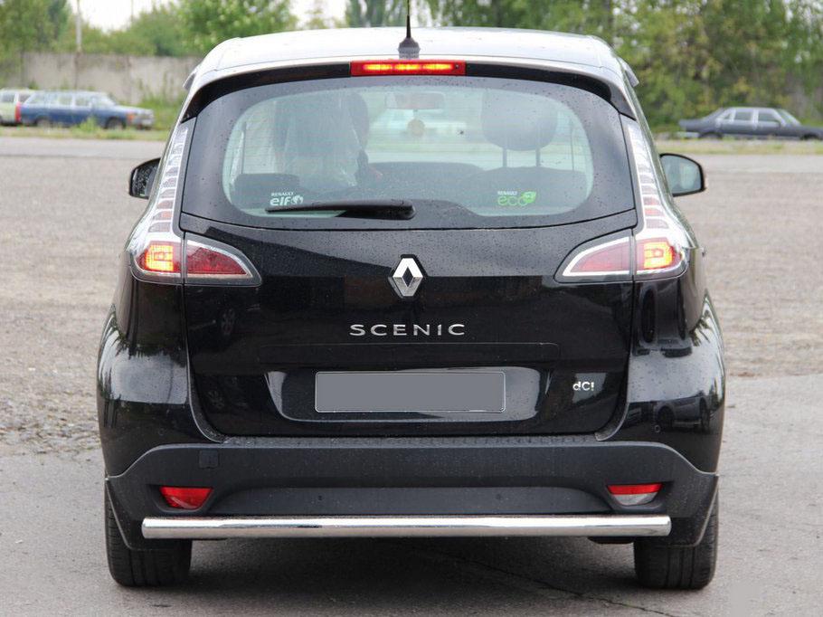 Задняя дуга AK002 CAN для Renault Scenic/Grand 2009-2016 гг. нержавеющая сталь Хром