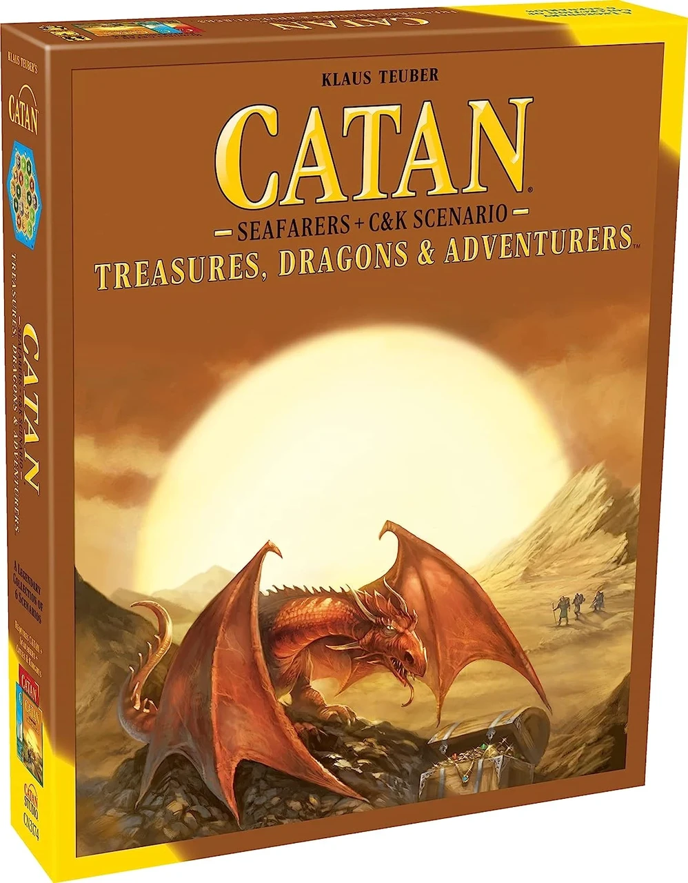 Настільна гра Catan Treasures Dragons&Adventurers англійською доповнення (1982865276)