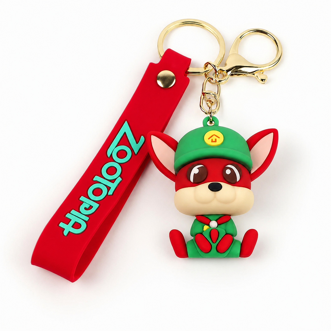 Брелок Nick Wilde Zootopia Ник Крутихвост Зоотрополис Дисней Оранжевый (0569)