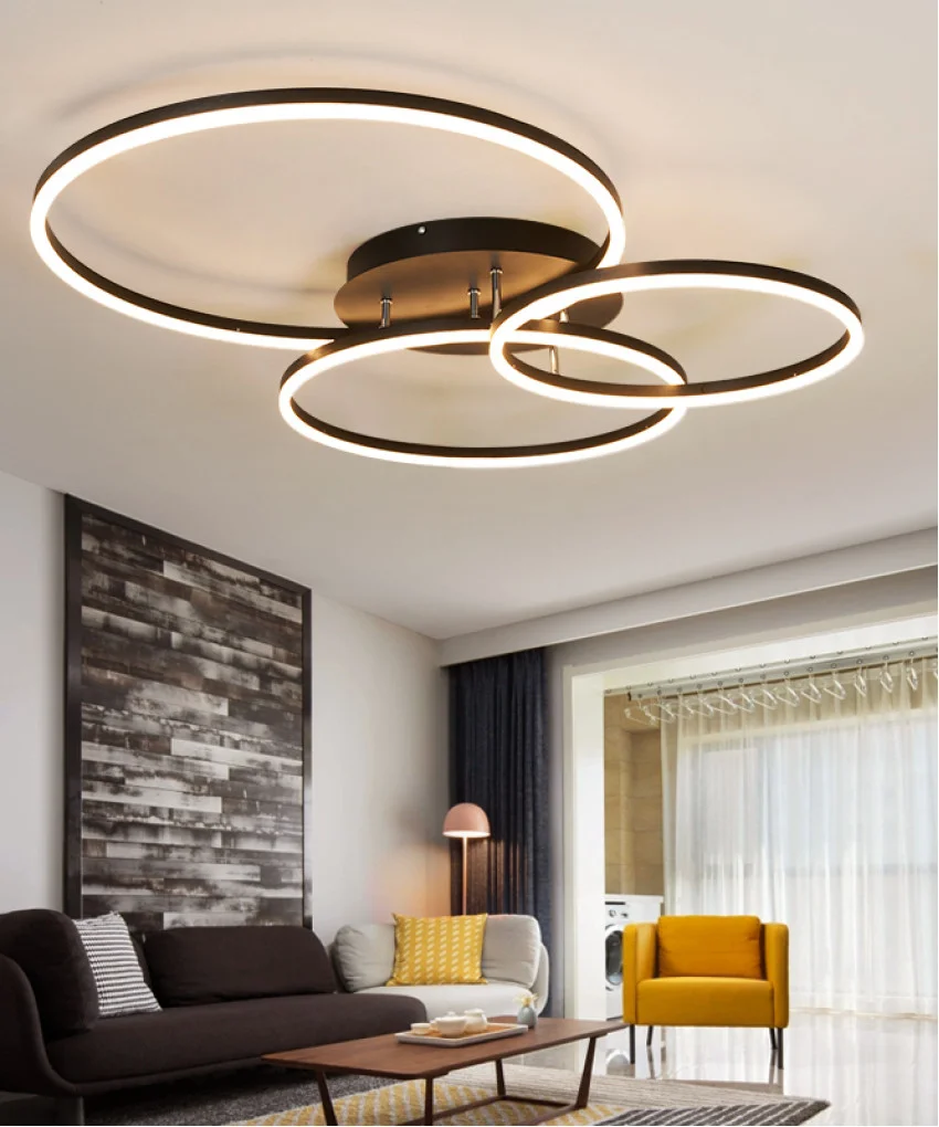 Стельовий світильник Disco Trio LED 62W Бронзовий (SDLC-00044)