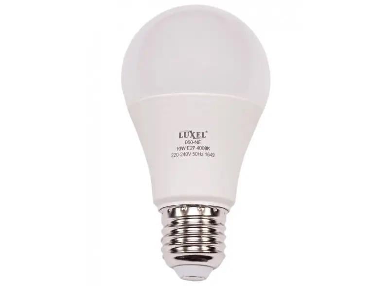 LED-лампа Luxel PREMIUM автономная A60 10W E27 4000K (060-NEL)