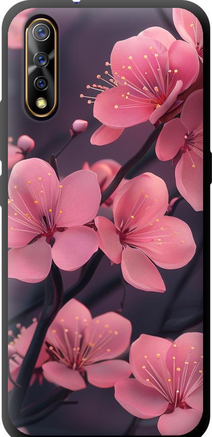 Чехол на Vivo V17 Neo Пурпурная сакура (6075b-1764-42517)
