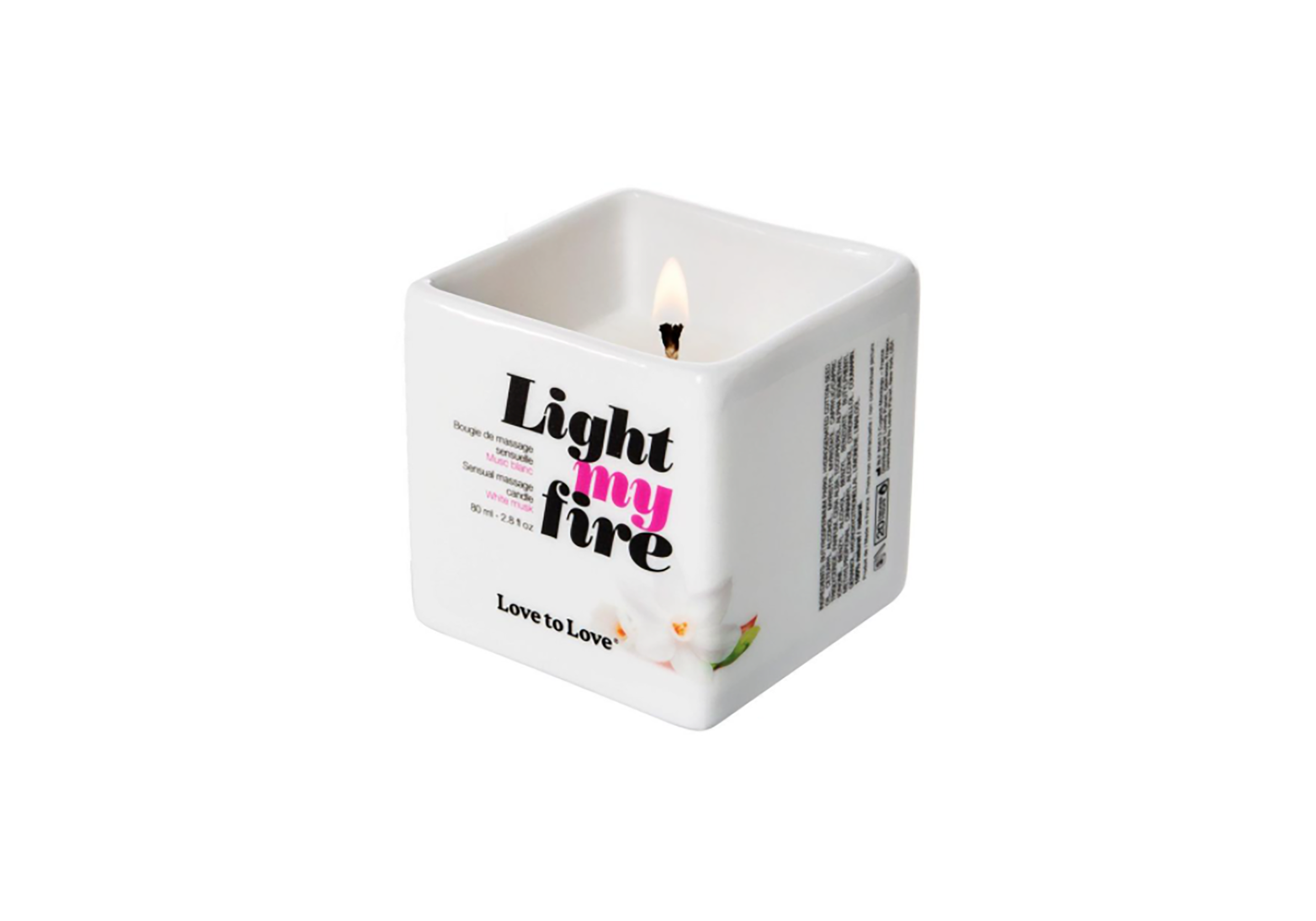 Масажна свічка Love To Love Light My Fire Musc 80 мл (SO1396)