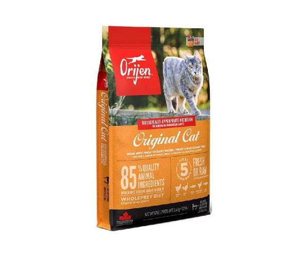 Корм сухой для кошек и котят всех пород Orijen Original Cat and kitten с мясом птицы 1,8 кг - фото 2 Корм сухой для кошек и котят всех пород Orijen Original Cat and kitten с мясом птицы 1,8 кг - фото 2