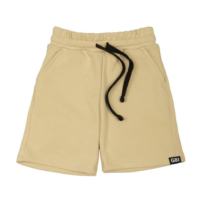 Шорти підліткові бавовняні для хлопчика GBI Teens 140 см Бежевий (13796)