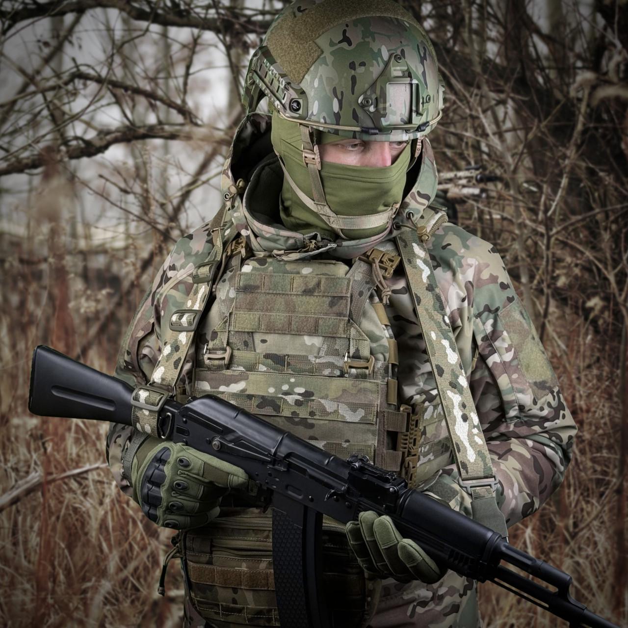 Ремінь збройовий одно/двоточковий Ragnarok TYR Carbine з додатковим кріпленням Мультикам - фото 5 Ремінь збройовий одно/двоточковий Ragnarok TYR Carbine з додатковим кріпленням Мультикам - фото 5