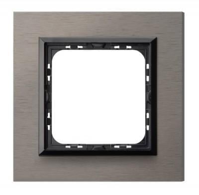 Рамка одинарная Ospel Sonata горизонтальная Сатин полированный (29177004) Рамка одинарная Ospel Sonata горизонтальная Сатин полированный (29177004)