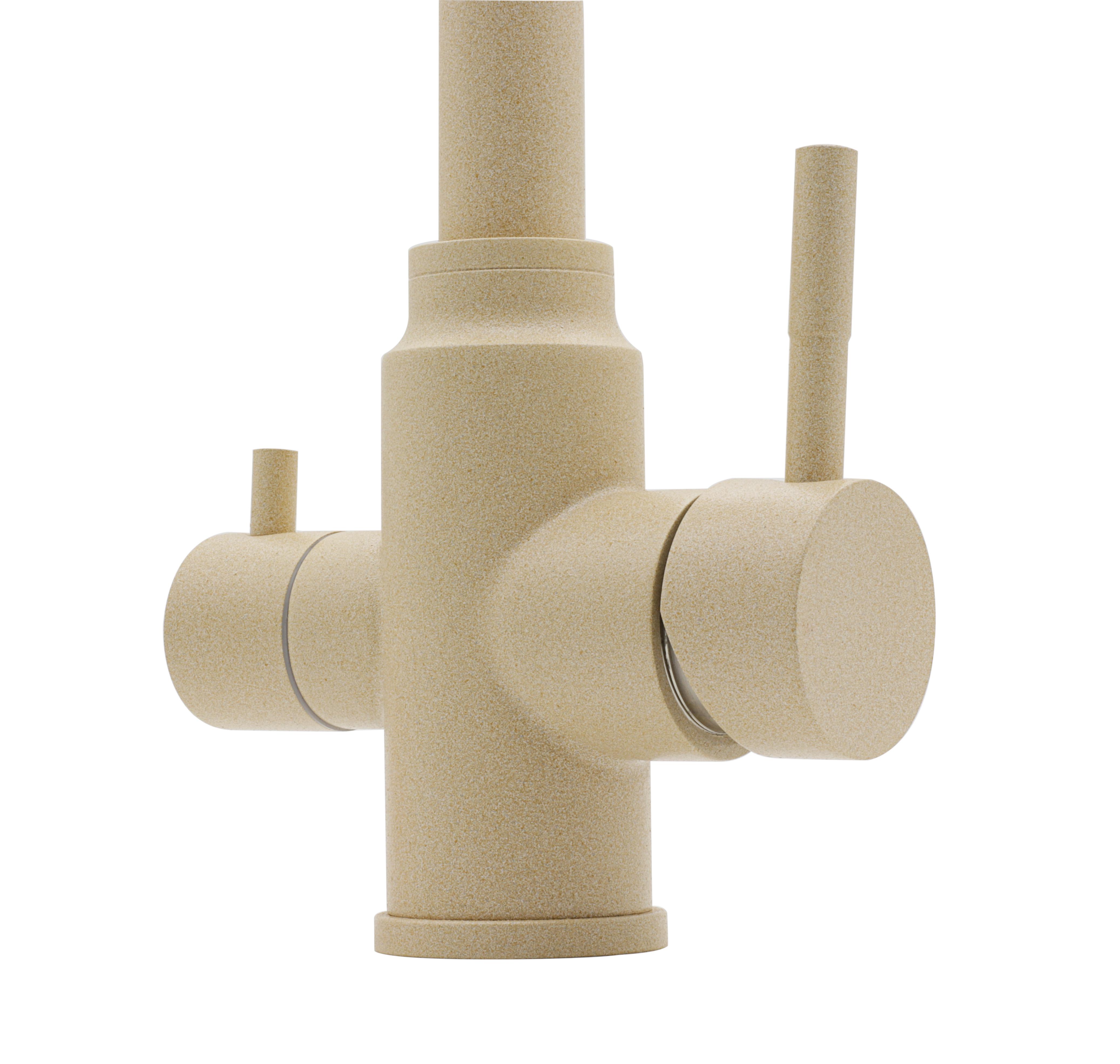 Смеситель AQUAMILL RIO с подключением фильтрованной воды Бежевый - фото 4 Смеситель AQUAMILL RIO с подключением фильтрованной воды Бежевый - фото 4