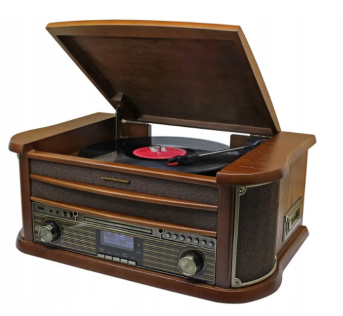 Музыкальный центр виниловый Soundmaster NR545 DAB