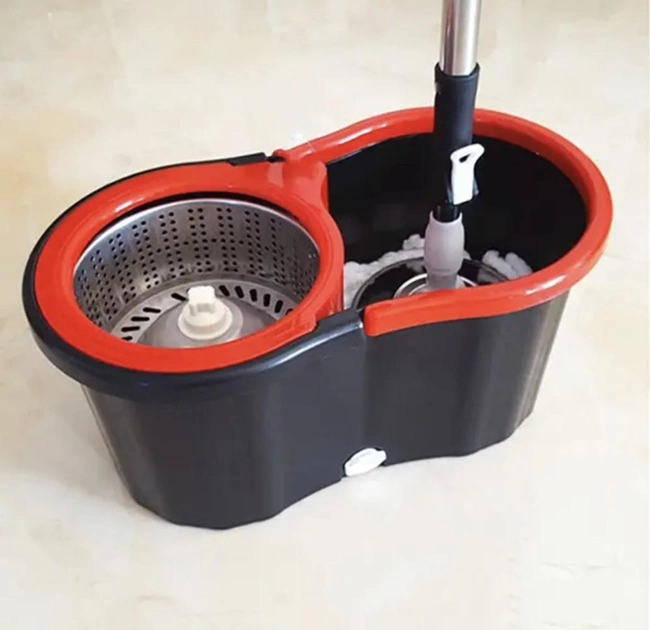 Швабра с ведром Spin Mop и автоматическим отжимом - фото 5