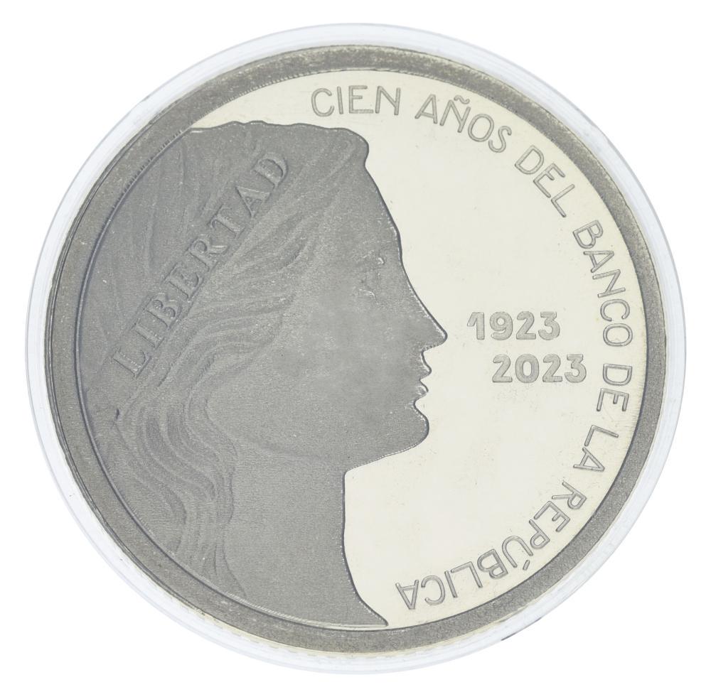 Коллекционная монета Колумбия 20000 песо 2023 UNC 100 лет Банка Республики (М21855)