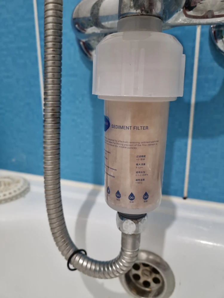 Фильтр для душа и ванной с тремя картриджами - фото 9