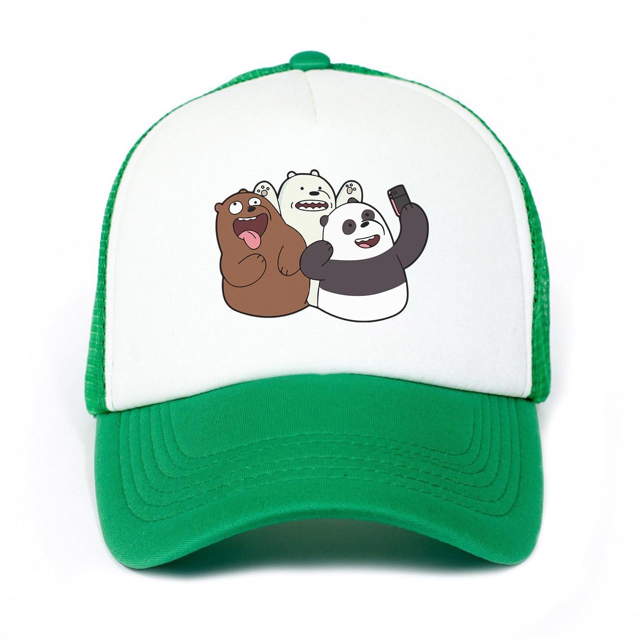Кепка тракер детская We Bare Bears Зеленый (33404-2665-KG)