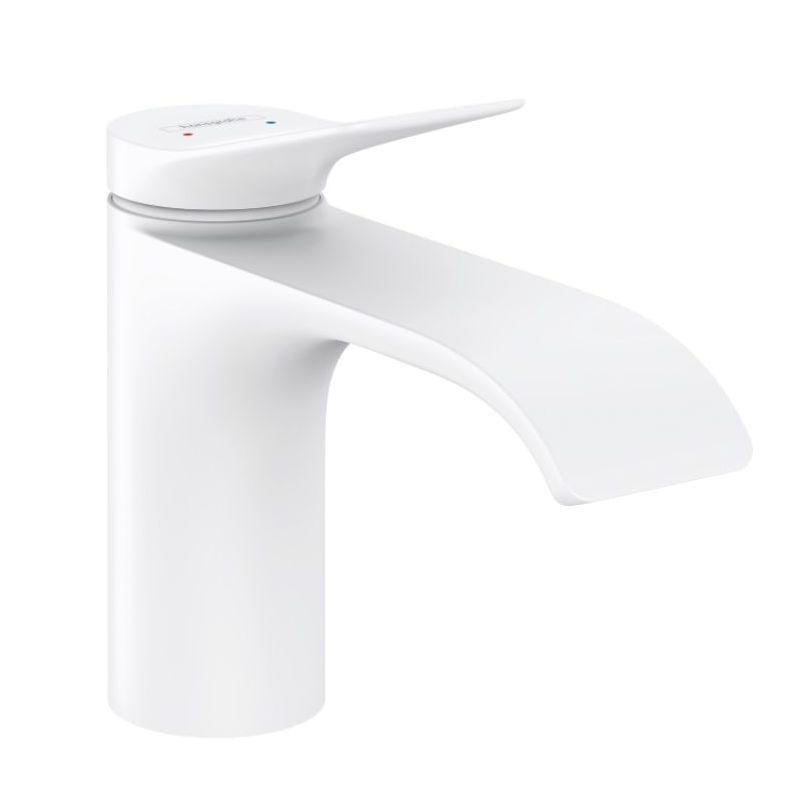 Смеситель для раковины Hansgrohe Vivenis однорычажный Белый матовый (75010700)