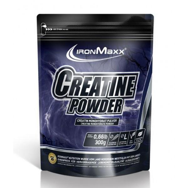 Креатин IronMaxx Creatine Powder натуральний 300 г