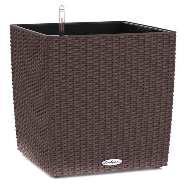 Вазон розумний Lechuza Cube Cottage 30 12 л Коричневий (15375) Вазон розумний Lechuza Cube Cottage 30 12 л Коричневий (15375)