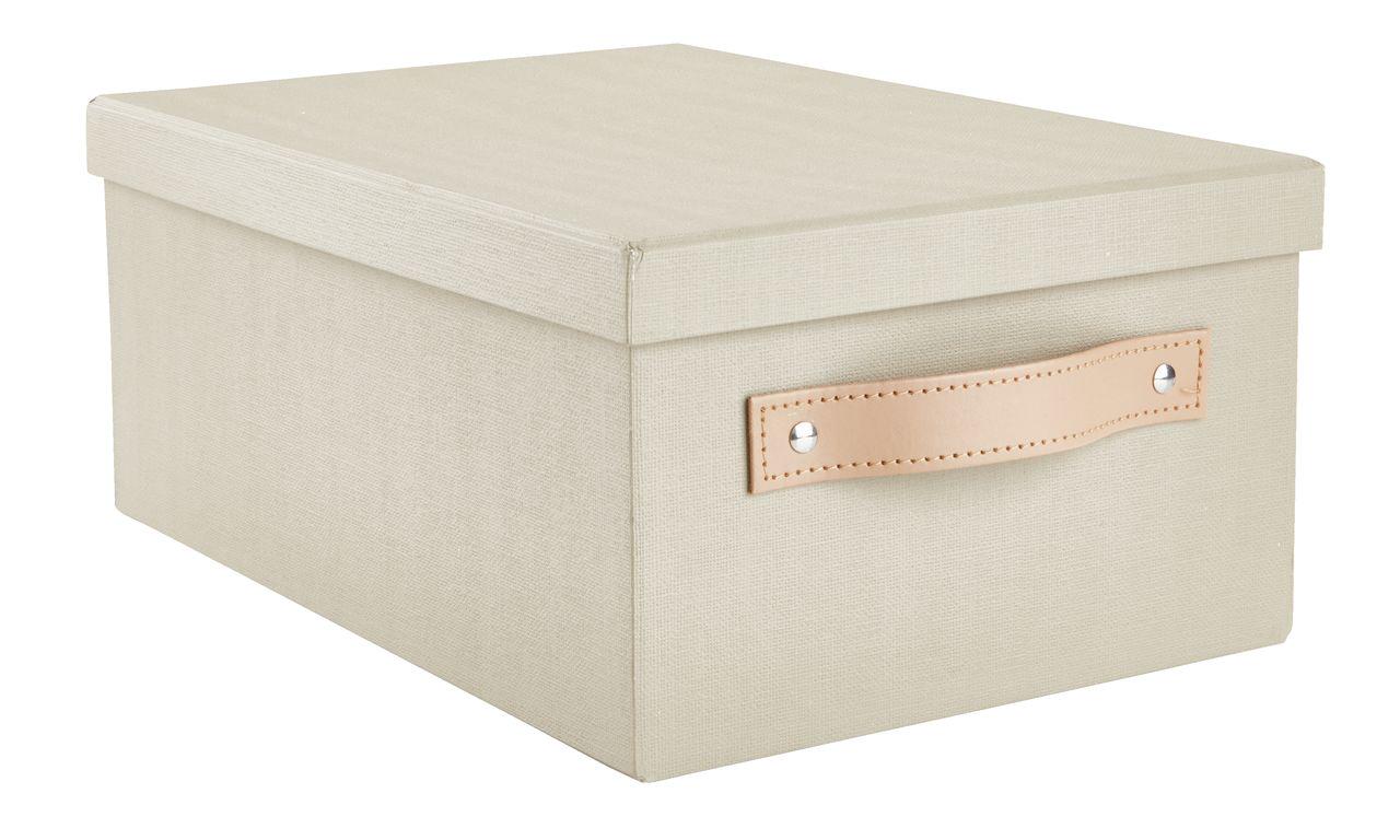 Коробка интерьерная для хранения 23x33x14 см Хаки