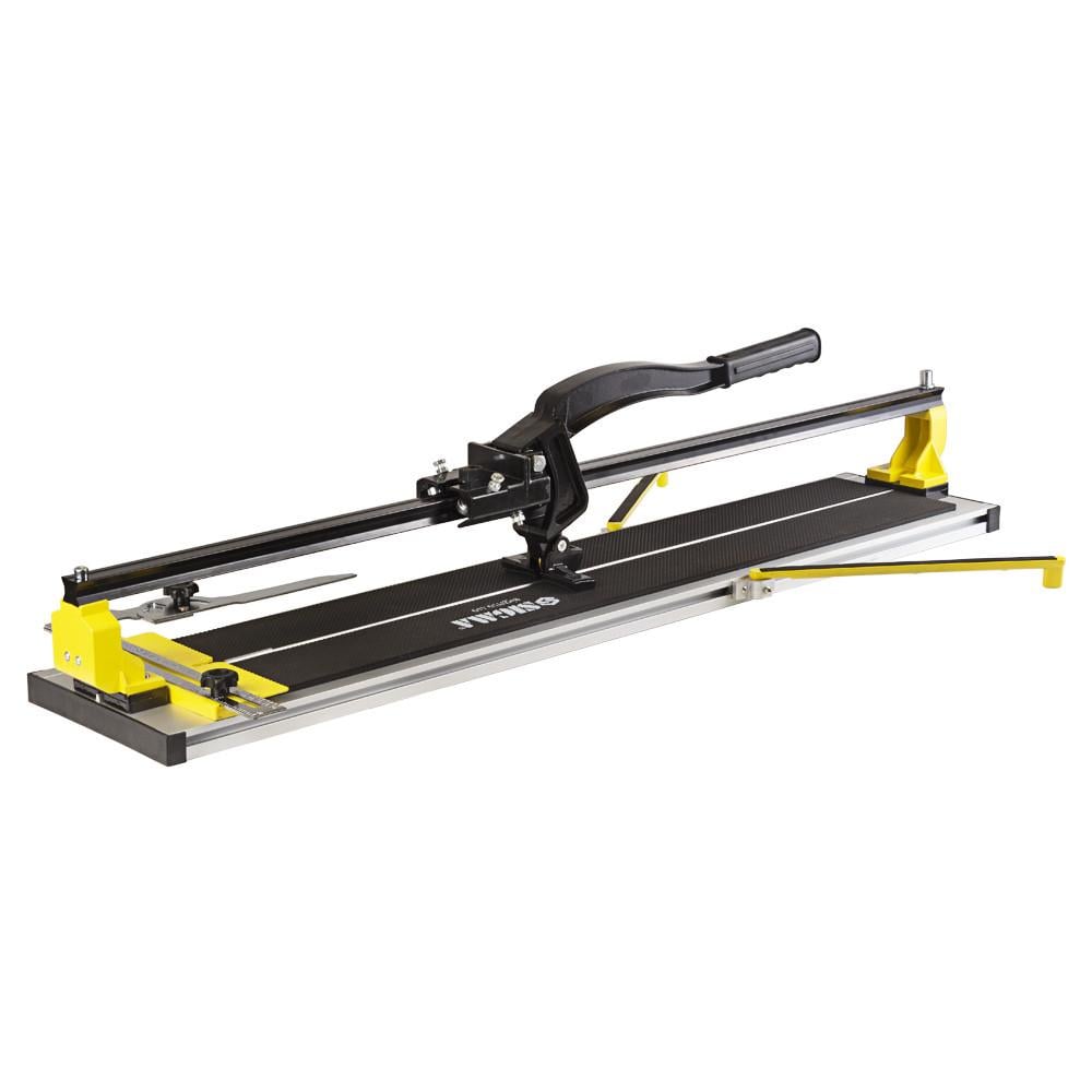 Плиткорез ручной монорельсовый SIGMA на подшипниках лазер/боковые упоры 800 мм (8223551)