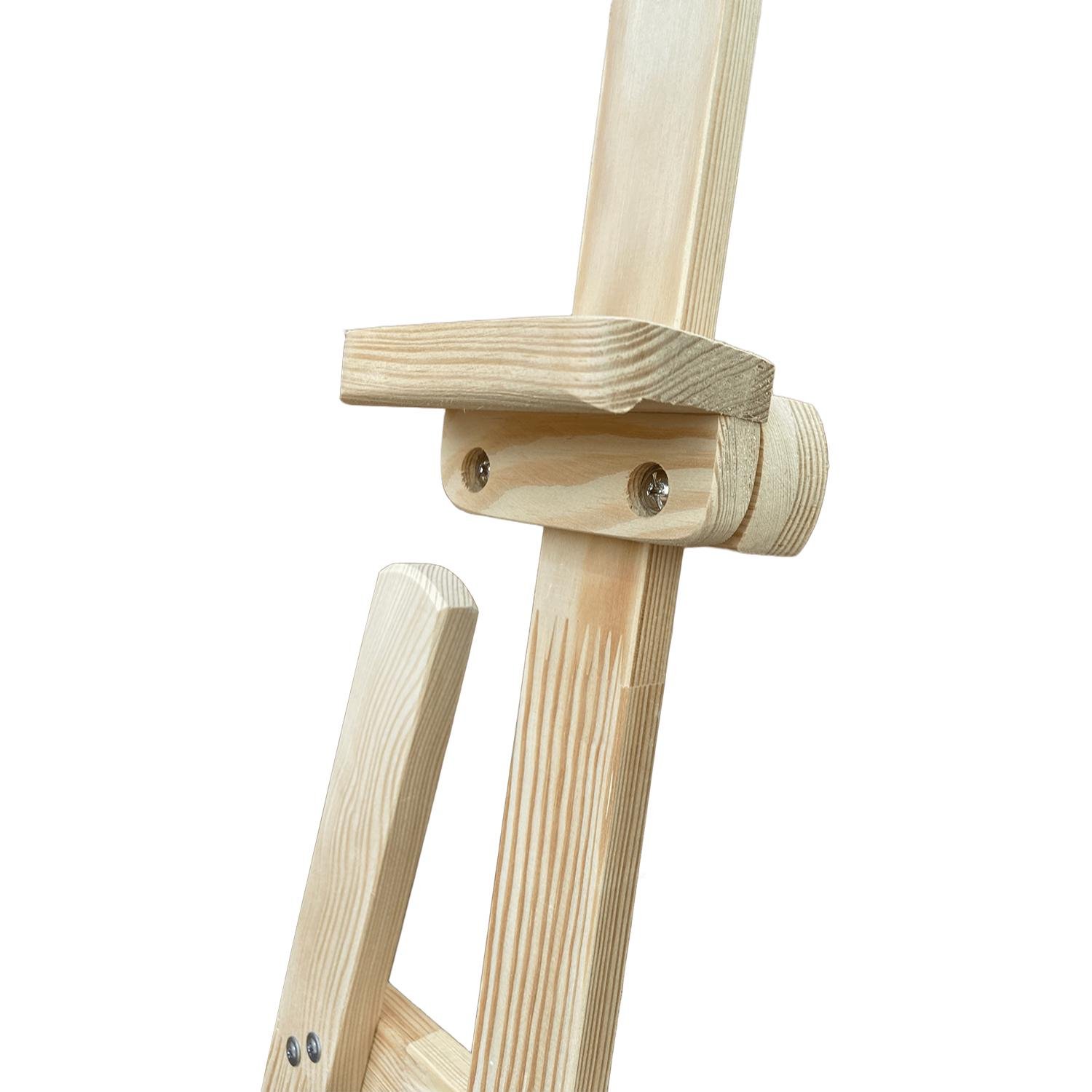 Мольберт для рисования Лира с большой полочкой для красок 175 см (11300016) - фото 5 Мольберт для рисования Лира с большой полочкой для красок 175 см (11300016) - фото 5