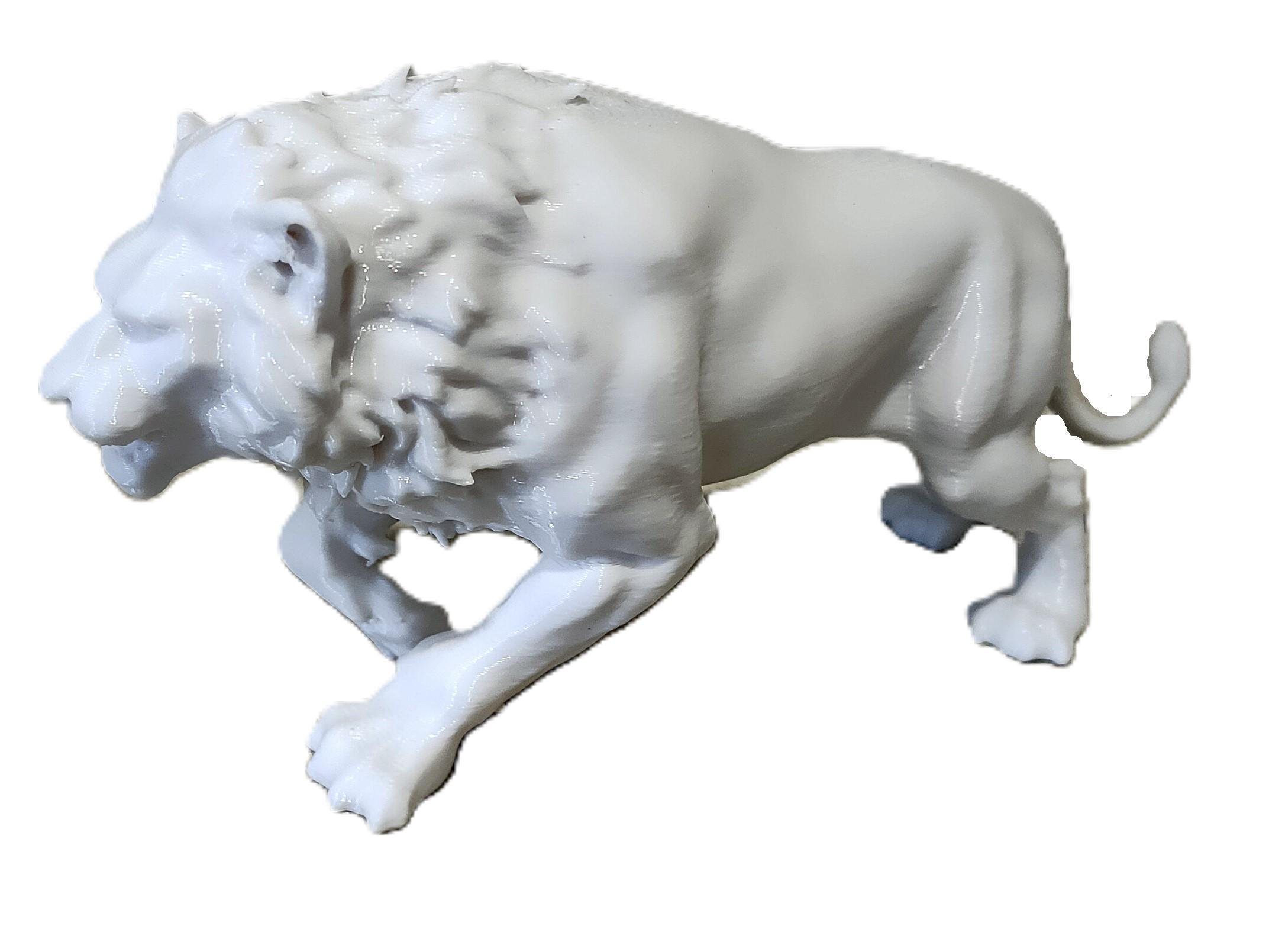 Статуетка Лев 50х152х74 мм (LIO-38G-BL)