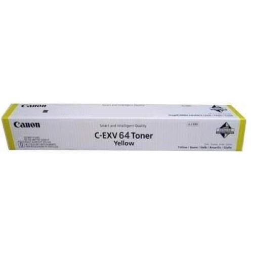 Картридж для лазерного принтера Canon C-EXV64 toner Yellow (5756C002AA)