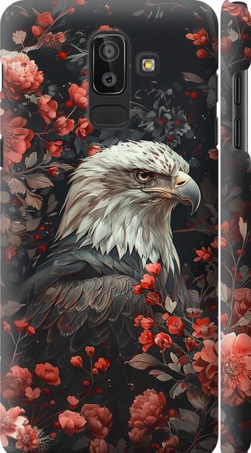 Чехол на Samsung Galaxy J8 2018 Цветочный страж (6102m-1511-42517) Чехол на Samsung Galaxy J8 2018 Цветочный страж (6102m-1511-42517)