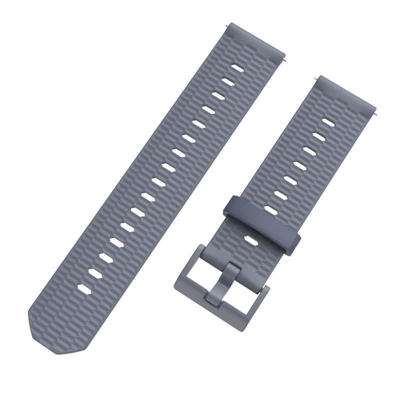Ремінець для смарт-годинників MiJobs Honeycomb Pattern Youth для Amazfit/Huawei/Samsung 22 мм Синій/Сірий (1994P)
