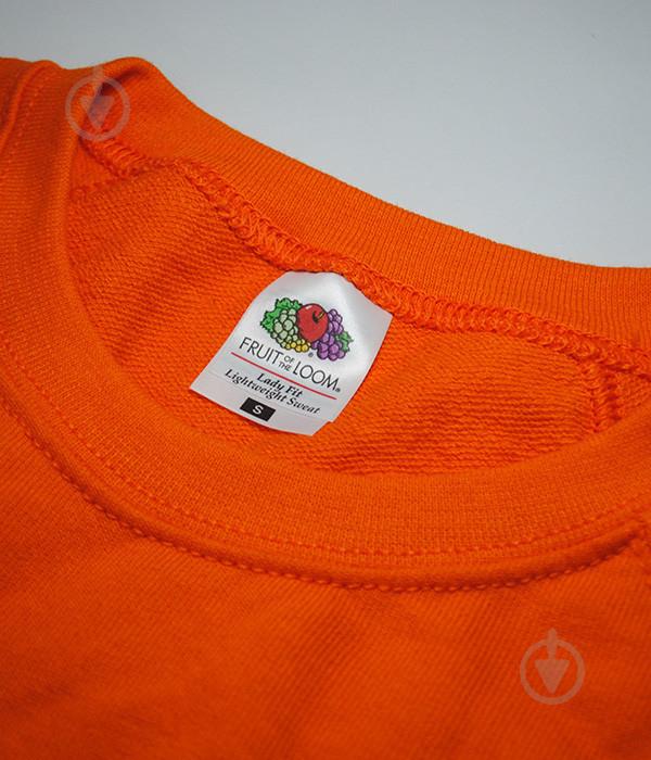 Свитшот Fruit of the Loom Lightweight S Оранжевый (062146044S) - фото 3