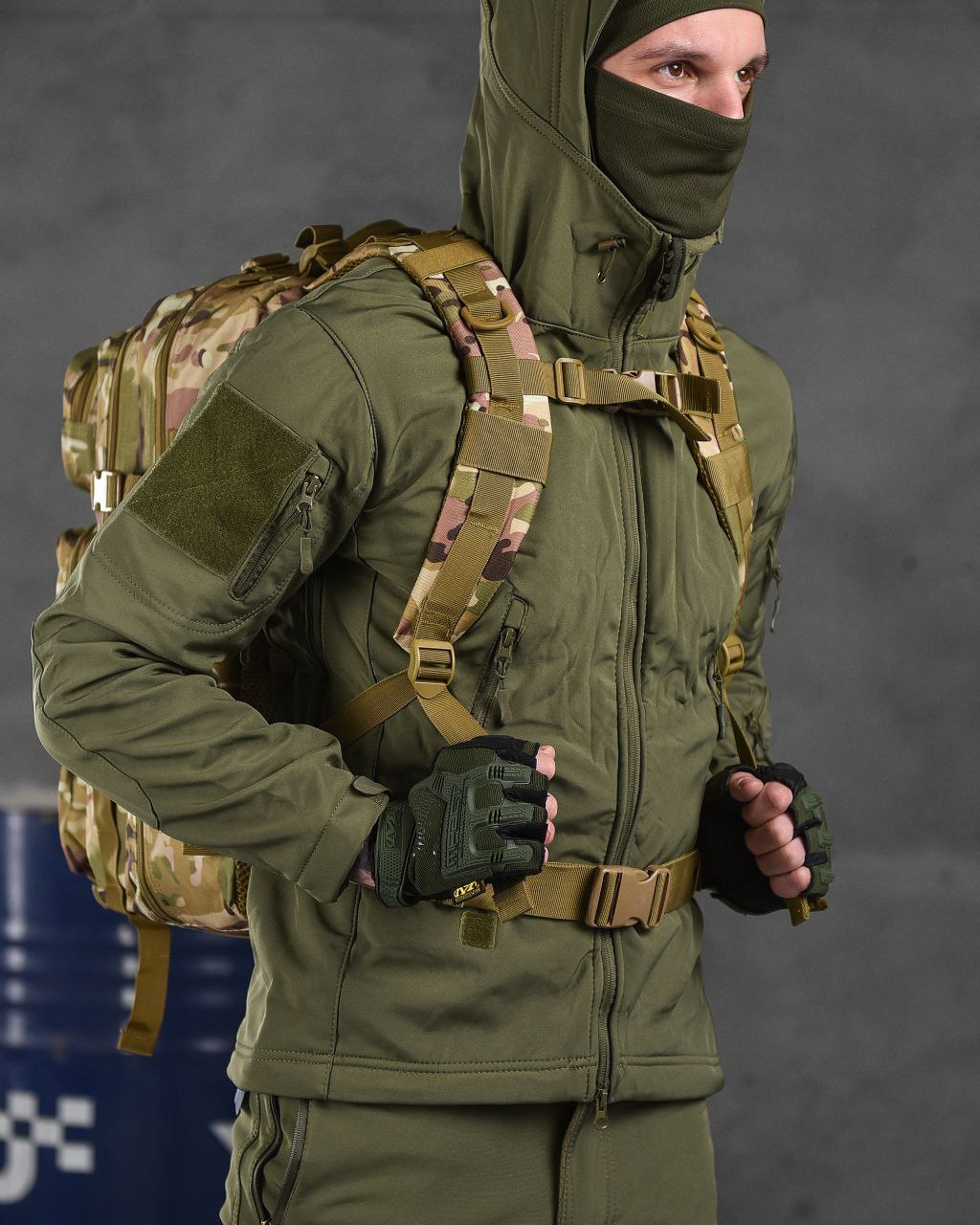 Рюкзак тактический штурмовой 45 л (T-021) - фото 10 Рюкзак тактический штурмовой 45 л (T-021) - фото 10