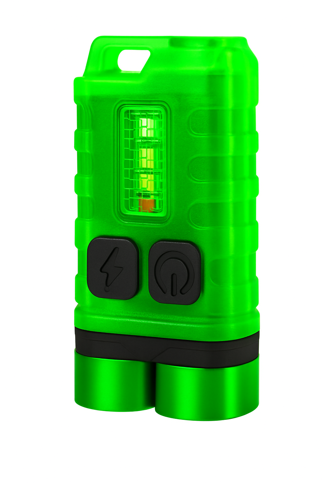 Фонарь ручной S02/V3 2LM 4SMD RGB USB Зеленый (31022098)