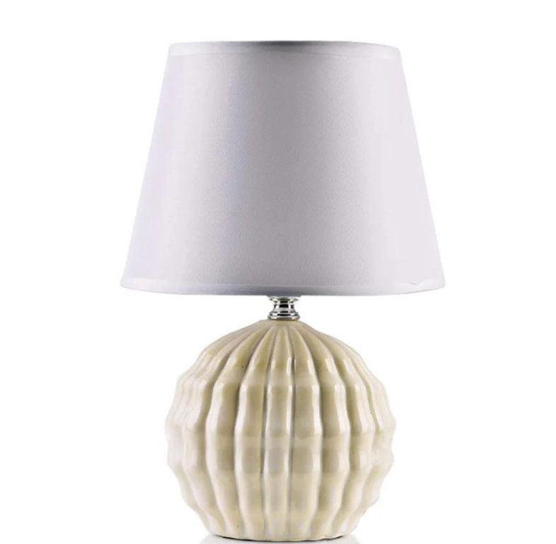 Лампа керамическая настольная Leti 29 см Natural (36056)