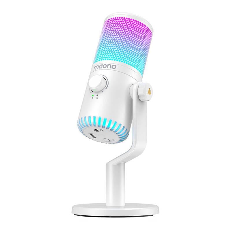 Мікрофон для ПК Maono DM30 RGB White (27065501) Мікрофон для ПК Maono DM30 RGB White (27065501)