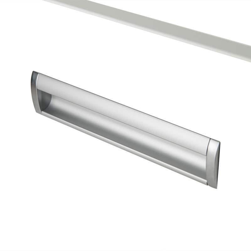 Мебельная ручка Rosa Fiori M 0010.192 Алюминий (11730)