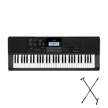 Синтезатор Casio CT-X700 із стійкою - фото 2
