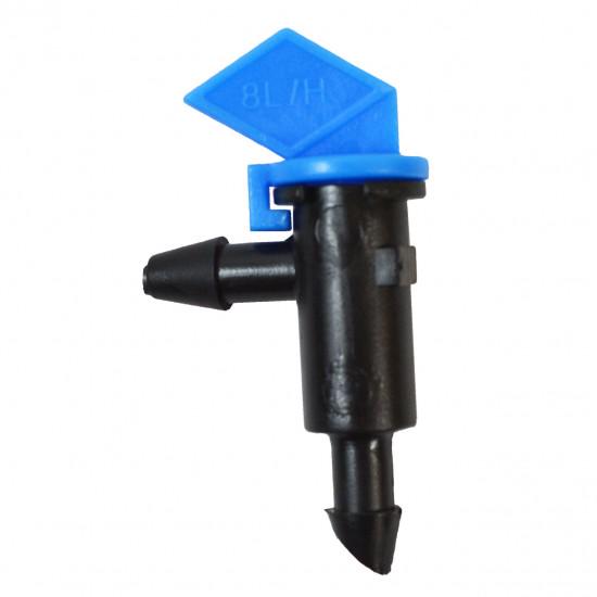 Капельница флажок 1/4" 8 л/час TAD0108 Синий (DR014502) Капельница флажок 1/4" 8 л/час TAD0108 Синий (DR014502)