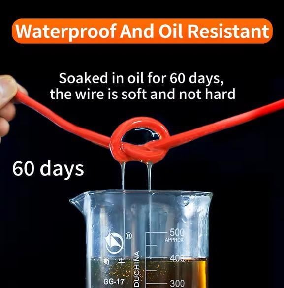 Кабель в силіконовій ізоляції 1 м 8,5 мм (000048654) - фото 4