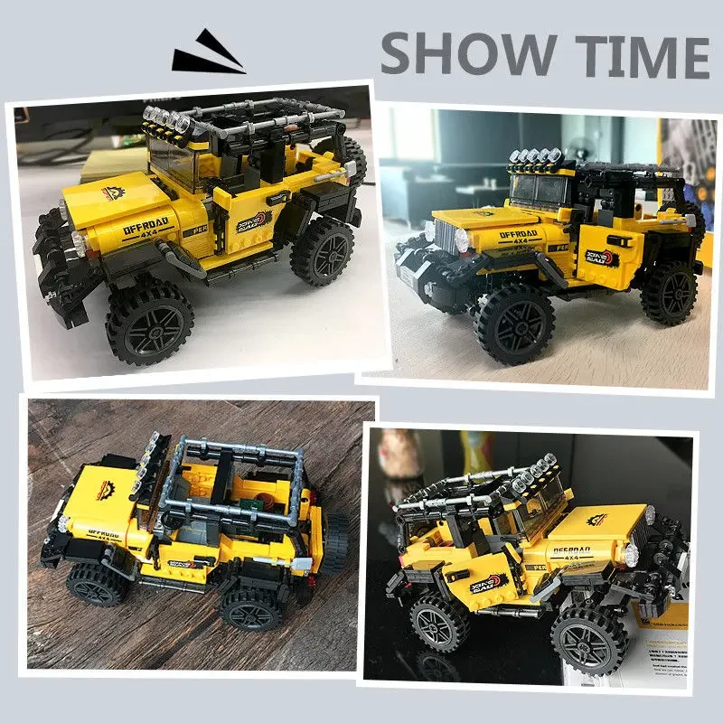 Конструктор Позашляховик 610 деталей (29599823) - фото 8 Конструктор Позашляховик 610 деталей (29599823) - фото 8