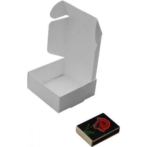 Коробка 070х70х30 мм подарункова Білий (432) - фото 3 Коробка 070х70х30 мм подарункова Білий (432) - фото 3