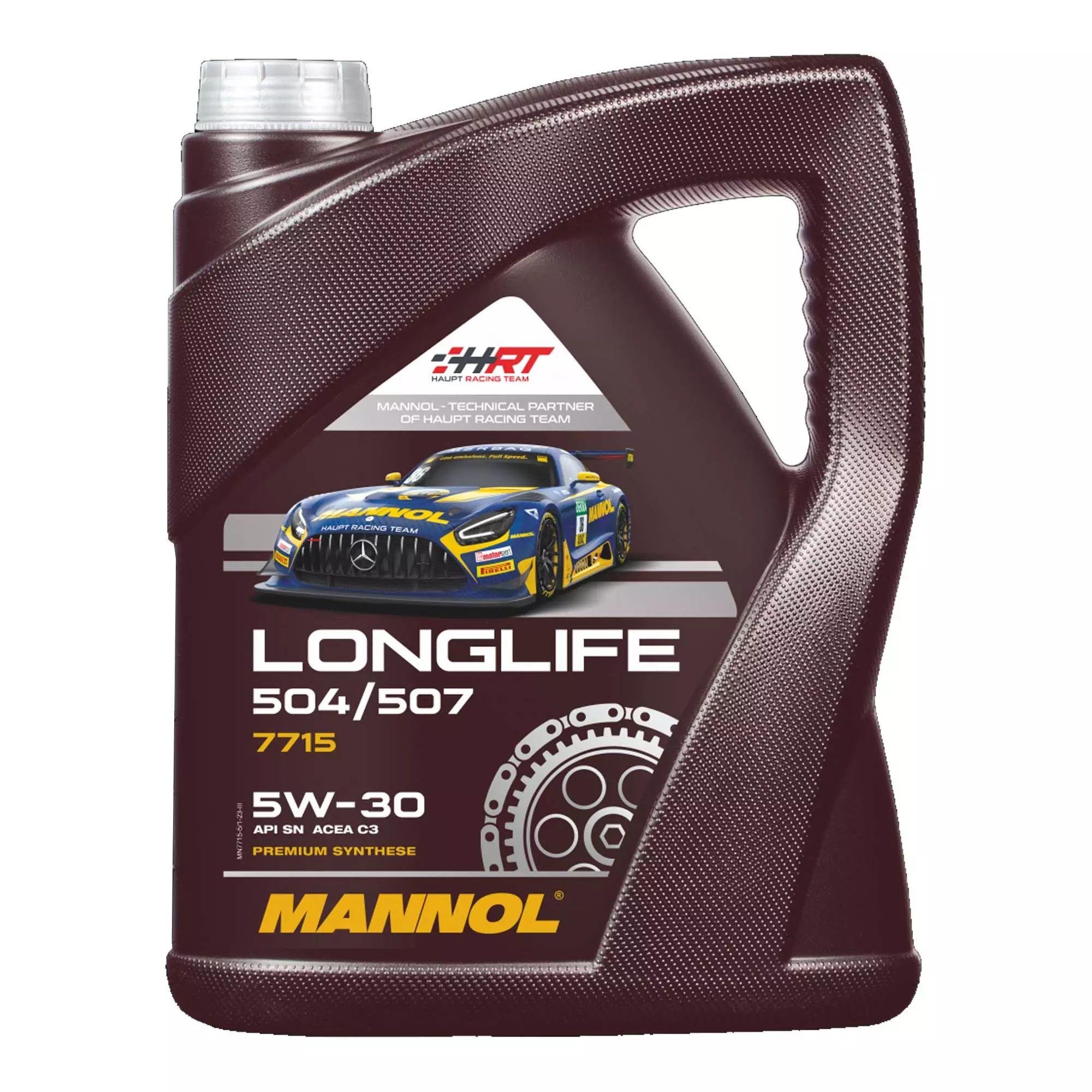 Моторне мастило автомобільне Mannol Longlife 5W-30 5 л (MN7715-5)