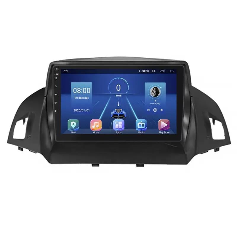 Автомагнитола штатная Lesko 4G/Android/GPS/Wi-Fi для Ford Kuga II Рестайлинг 2016-2019 2/32Gb 9" (1693842576)