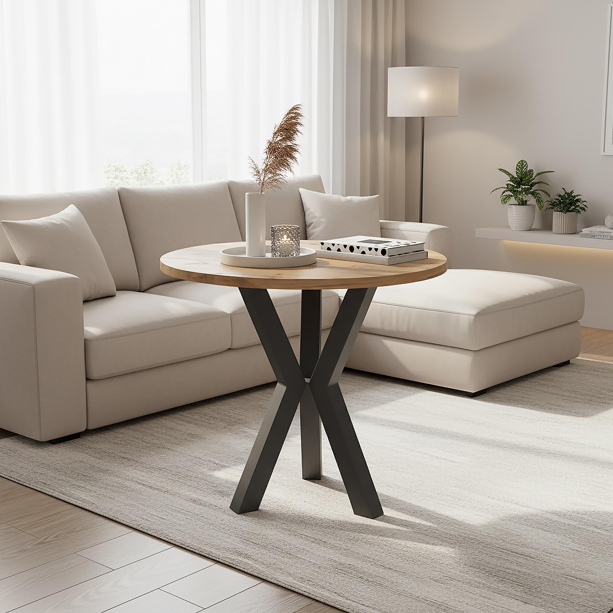 Комплект ножек для журнального стола из металла Scandi 450 мм 3 шт. Черный (1114) - фото 2 Комплект ножек для журнального стола из металла Scandi 450 мм 3 шт. Черный (1114) - фото 2